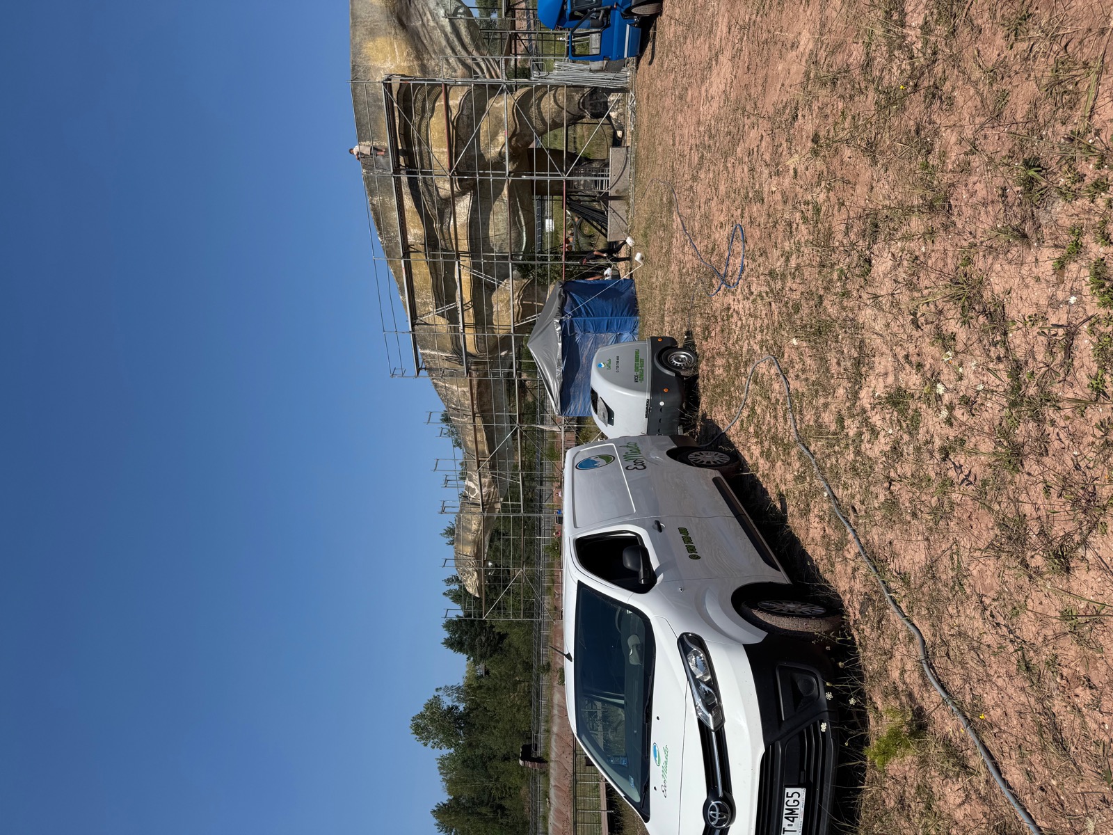 Realizacja czyszczenia na terenie farmy